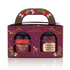 Honey box with cinnamon & plum yuminnes and flower honey