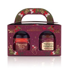 Medová krabička mňamka škorica & slivky a kvetový med