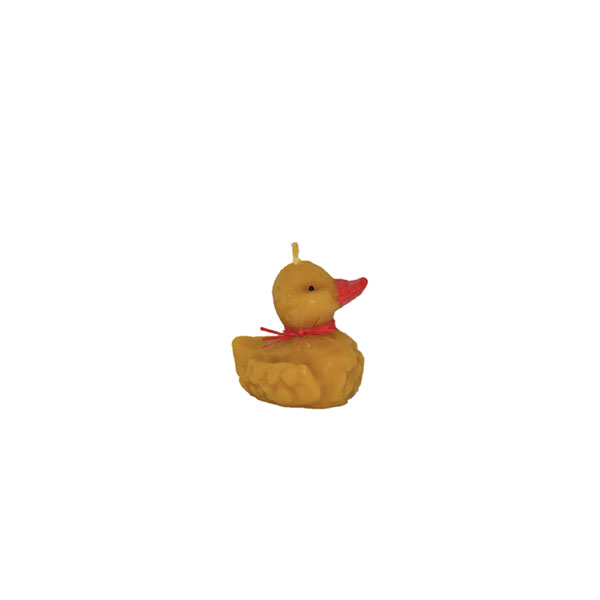 Duck with raffia