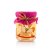 Hand-painted jar with honey horse