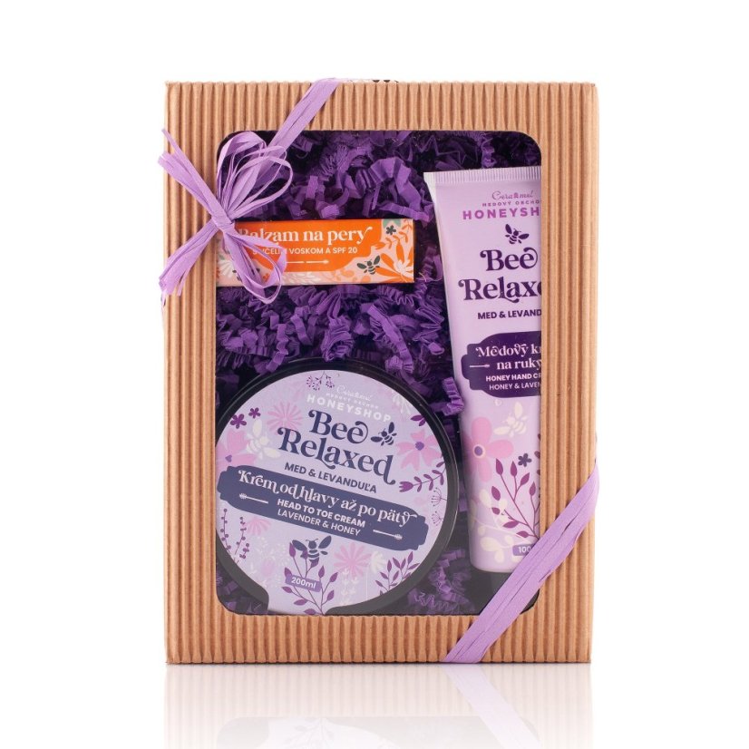 Cosmetic honey box Bee Relaxed trio