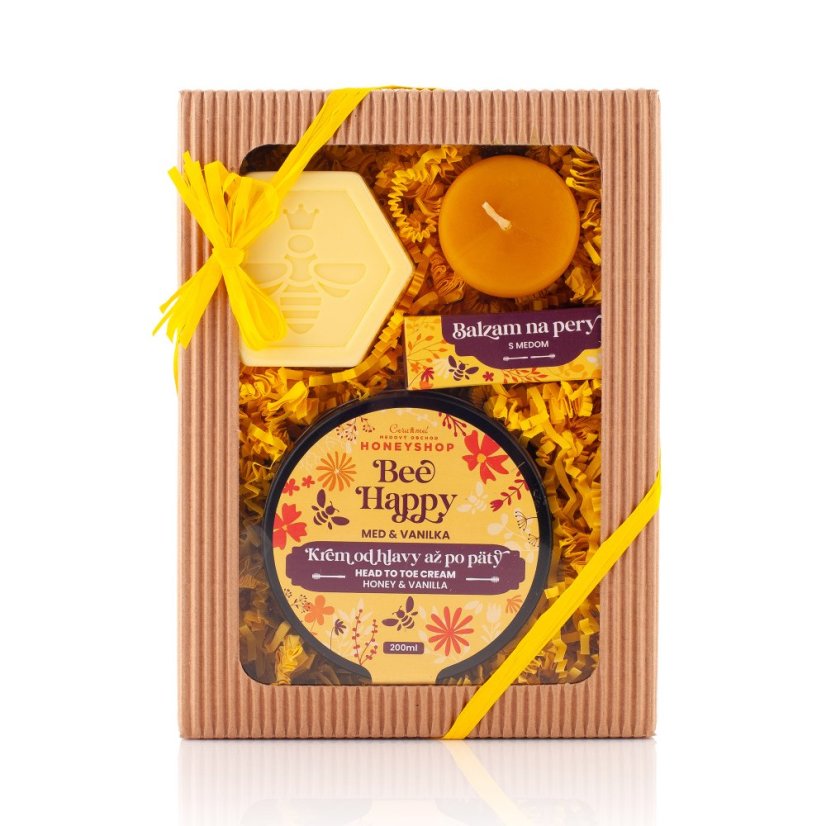 Cosmetic honey box Bee Happy kombo
