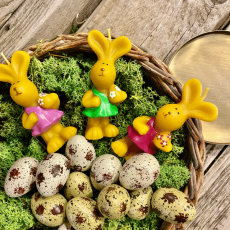 Zajko v sukni s vajíčkom