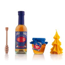 Blue Magical Honey Bag with Candle