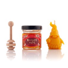 Mini Package Flower Honey & Candle