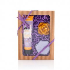 Cosmetic honey box purple single