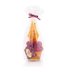 Burgundy Magical Gift Bag Candle & Honey