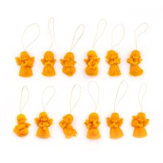 Box of Christmas decorations