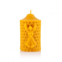 Small honeycomb pillar with angel