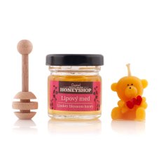 Mini honey package with linden honey