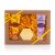 Cosmetic honey box yellow duo