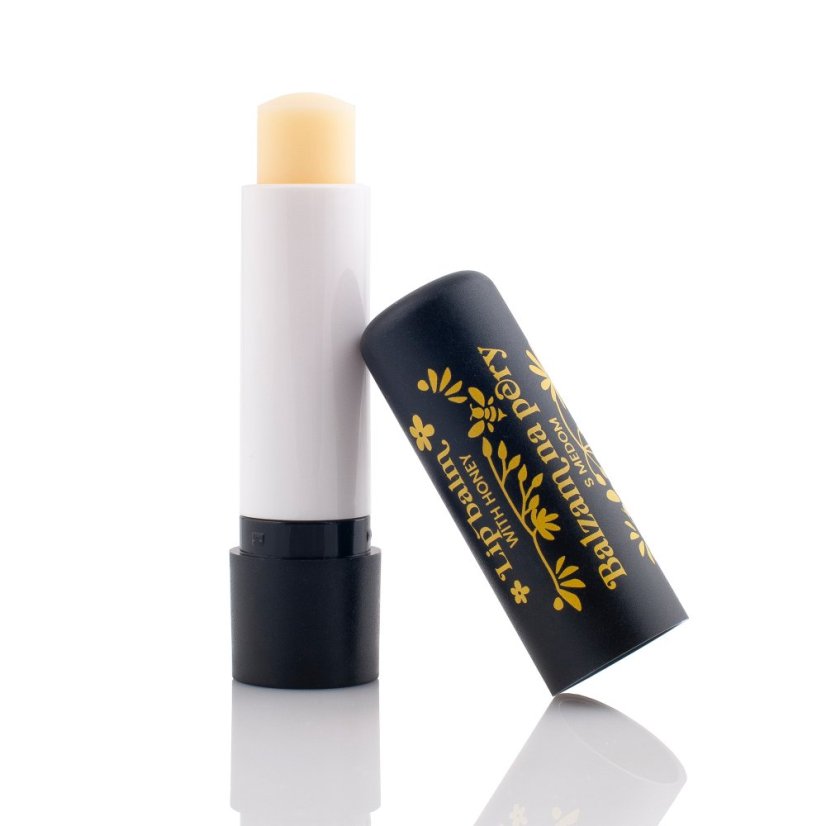 Lip balm with honey