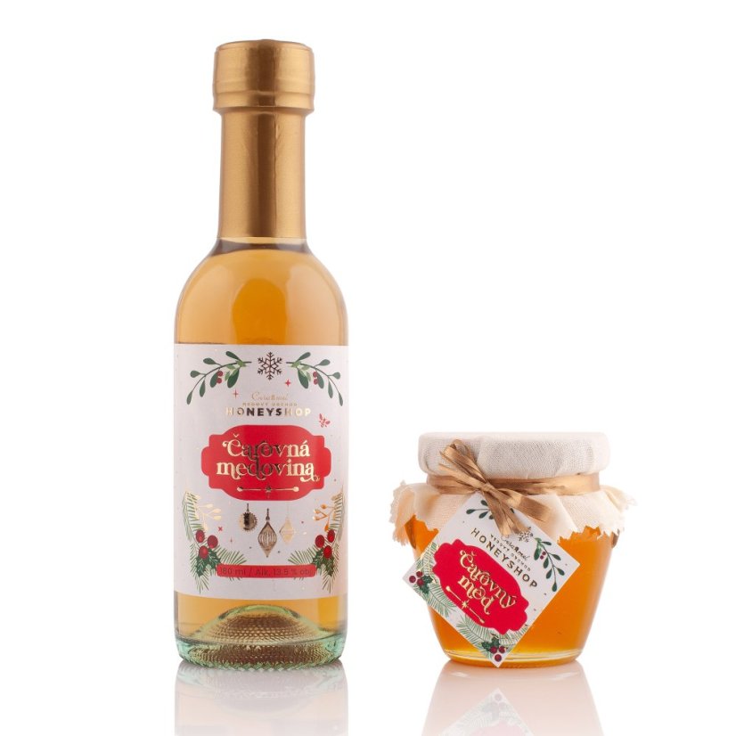 White Magical Gift Bag Honey and Mead