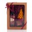 Burgundy Magic Honey Box with Candle