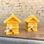 Beehouse with plastic bee