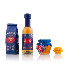 Blue Magical Honey Gift Bag with Tea