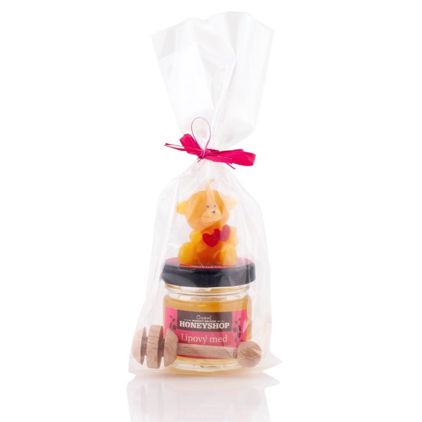 Mini honey package with linden honey