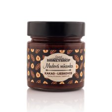 Medová mňamka kakao & lieskovce 290g